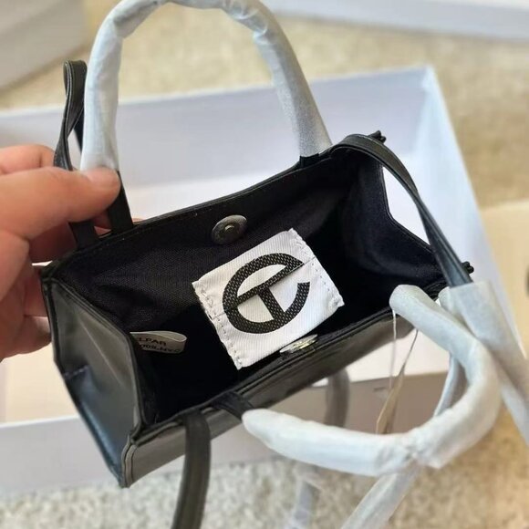 🎁🎁Telfar Shopping Bag black New - Picture 3 of 5